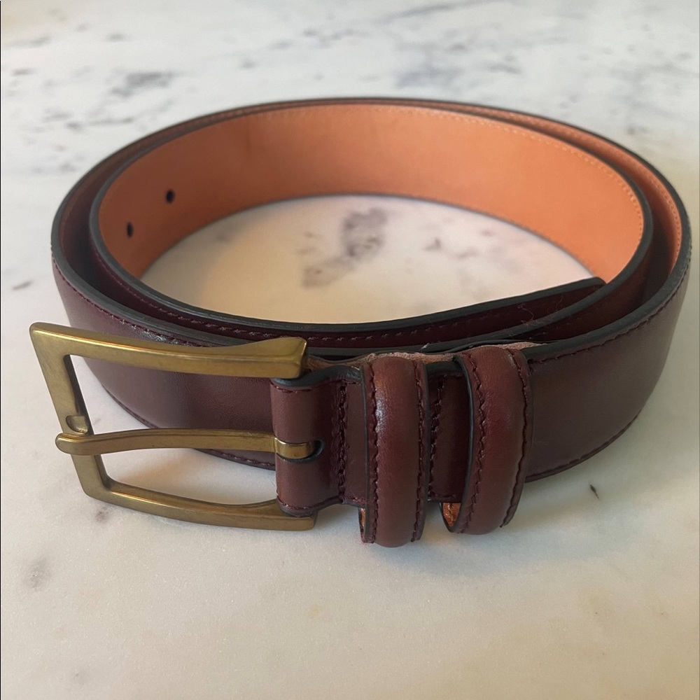 Carmina Shoemaker Mallorca Belt Brown